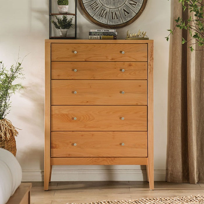 Willamette II Natural Chest with 5 Drawers