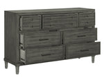 Wittenberry Gray Wood Dresser