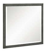 Wittenberry Gray Wood Dresser Mirror