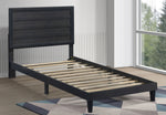 Wynne Cappuccino Wood Twin XL Platform Bed