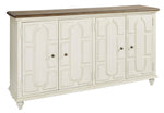 Roranville Antique White Accent Cabinet