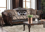 Quirino Light/Dark Brown 2-Seat Sofa (Oversized)