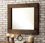 Janeiro Natural Tone Wood Frame Dresser Mirror