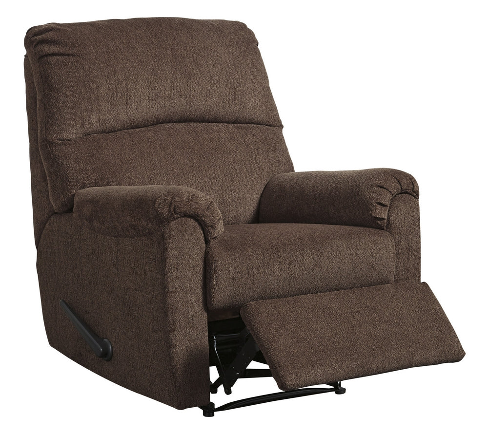 Nerviano Chocolate Zero Wall Manual Recliner