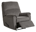 Nerviano Gray Zero Wall Manual Recliner