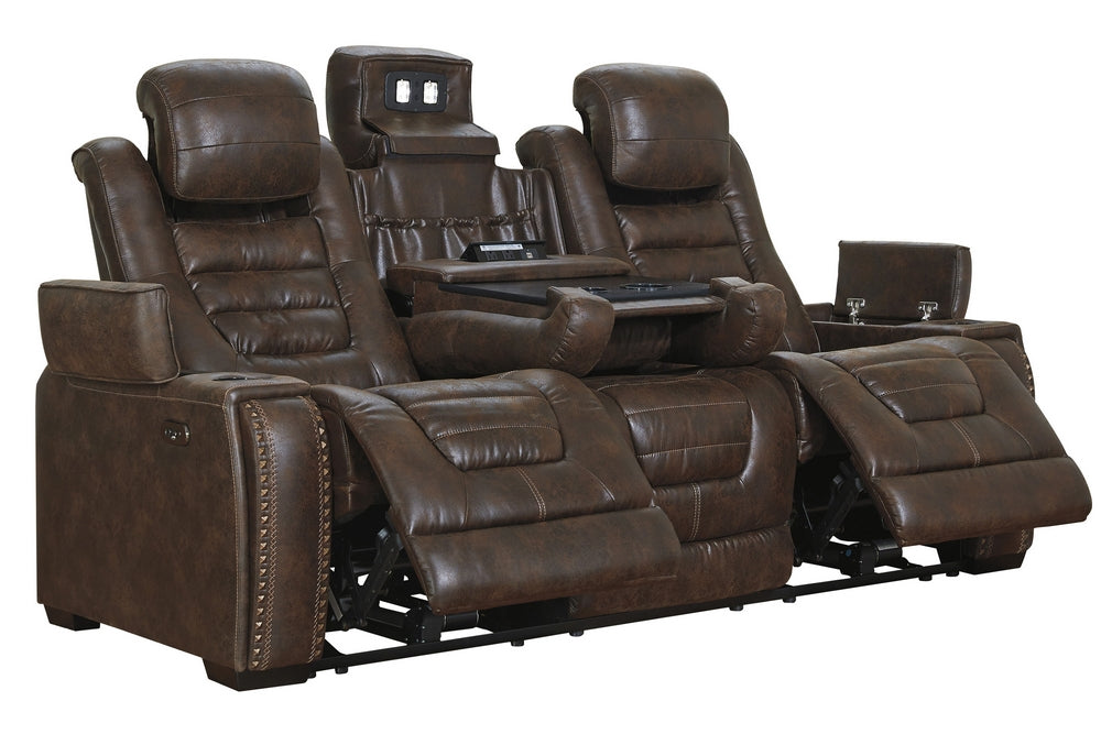 Game Zone Bark Power Recliner Sofa