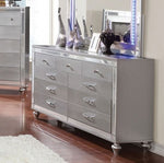 Brachium Silver Wood 7-Drawer Dresser