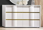 Havana White Wood Lacquer Dresser