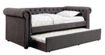 Leanna Gray Fabric Full Daybed (Oversized)