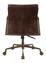 Attica Espresso Top Grain Leather Executive Office Chair