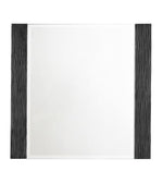 Blacktoft Contemporary Black Wood Frame Dresser Mirror