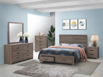 Brantford Barrel Oak Wood 6-Drawer Dresser