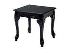 Cheshire 3-Pc Black Wood Table Set
