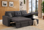 Darwin Gray Sectional with Sleeper