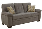 Fairbairn 2-Pc Oatmeal Chenille Sofa Set