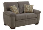 Fairbairn 2-Pc Oatmeal Chenille Sofa Set