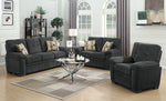 Fairbairn Charcoal Chenille Sofa