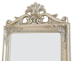 Gisela Gold Wood Floor Mirror