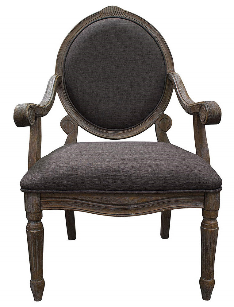 Jenni 3-Pc Antique Grey Accent Chair Set