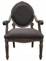 Jenni 3-Pc Antique Grey Accent Chair Set