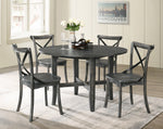Kendric 2 Rustic Gray Wood Side Chairs