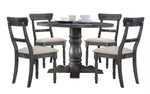 Leventis Weathered Gray Wood Dining Table