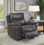 Lila Top Grain Leather Match Power Recliner