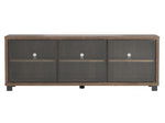 Nayeli Aged Walnut Wood 59" TV Console