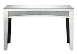 Nowles Mirrored Sofa Table with Faux Stones