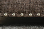 Pauline Dark Brown Chenille Sofa (Oversized)