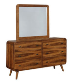 Robyn Dark Walnut Wood Frame Dresser Mirror