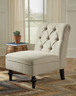 Degas Oatmeal Fabric Accent Chair