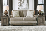 Einsgrove Sandstone Fabric Loveseat