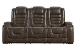 Game Zone Bark Power Recliner Sofa