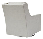 Kambria Frost Swivel Glider Accent Chair