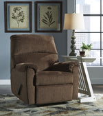 Nerviano Chocolate Zero Wall Manual Recliner