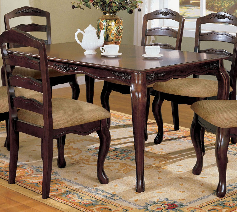 Townsville Dark Walnut Wood Dining Table