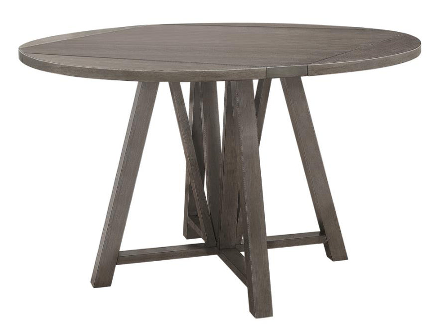 Athens Barn Grey Wood Extendable Counter Height Table