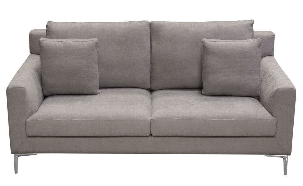 Seattle Grey Fabric Loveseat