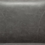 Jordan Weathered Grey Leatherette/Black Side Chair