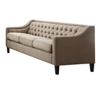 Suzanne Beige Fabric Sofa (Oversized)