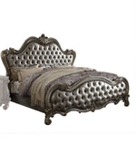 Versailles II Silver/Antique Platinum Queen Bed (Oversized)