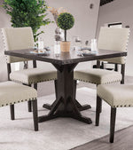 Glenbrook Brown Cherry Wood Dining Table