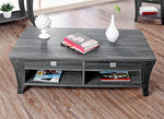 Amity Gray Wood Coffee Table with Storage