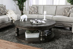 Mika Antique Gray Coffee Table