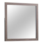 Brantford Barrel Oak Wood Frame Dresser Mirror