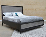 Raku Barnwood Gray Wood Cal King Bed (Oversized)