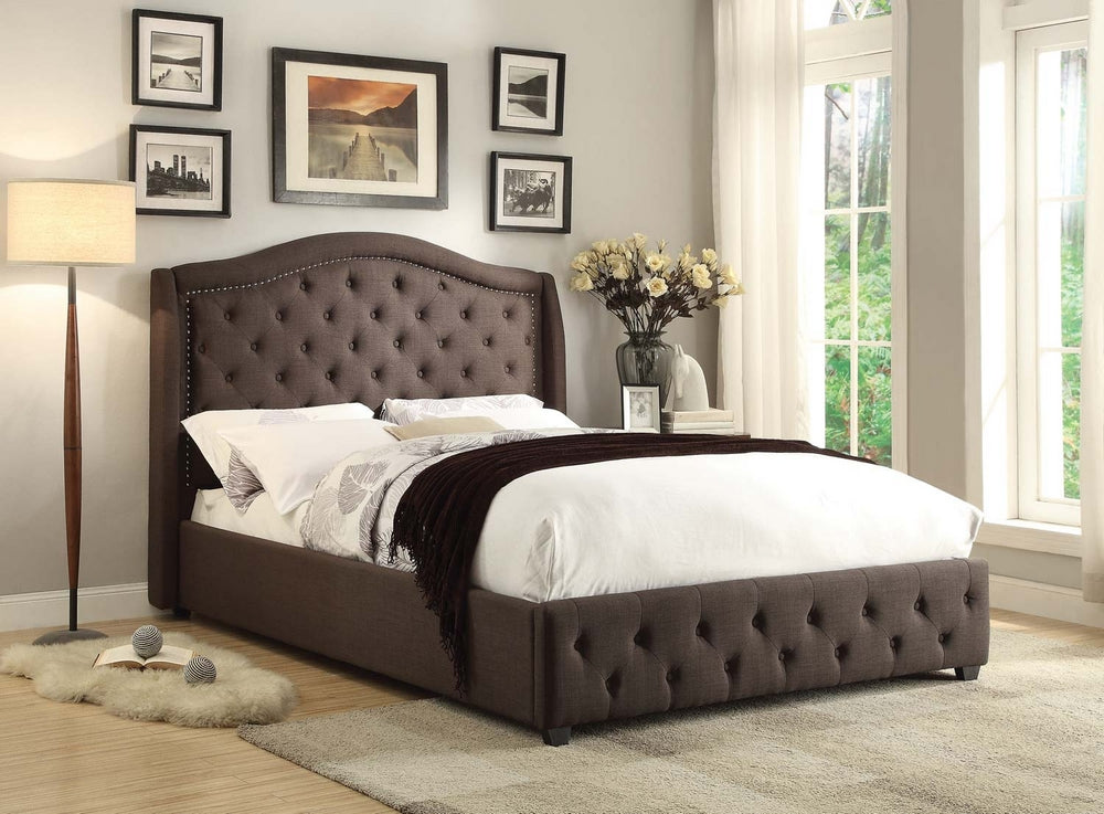 Bryndle Dark Gray Cal King Bed (Oversized)