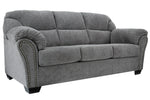 Allmaxx Pewter Fabric Sofa