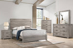 Alyx Contemporary Grey Wood 6-Drawer Dresser